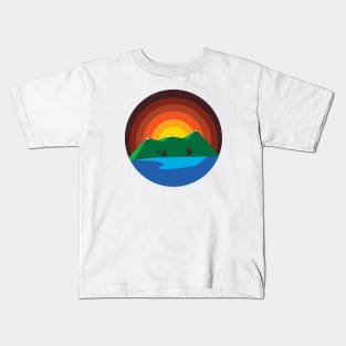 California Sunset Kids T-Shirt